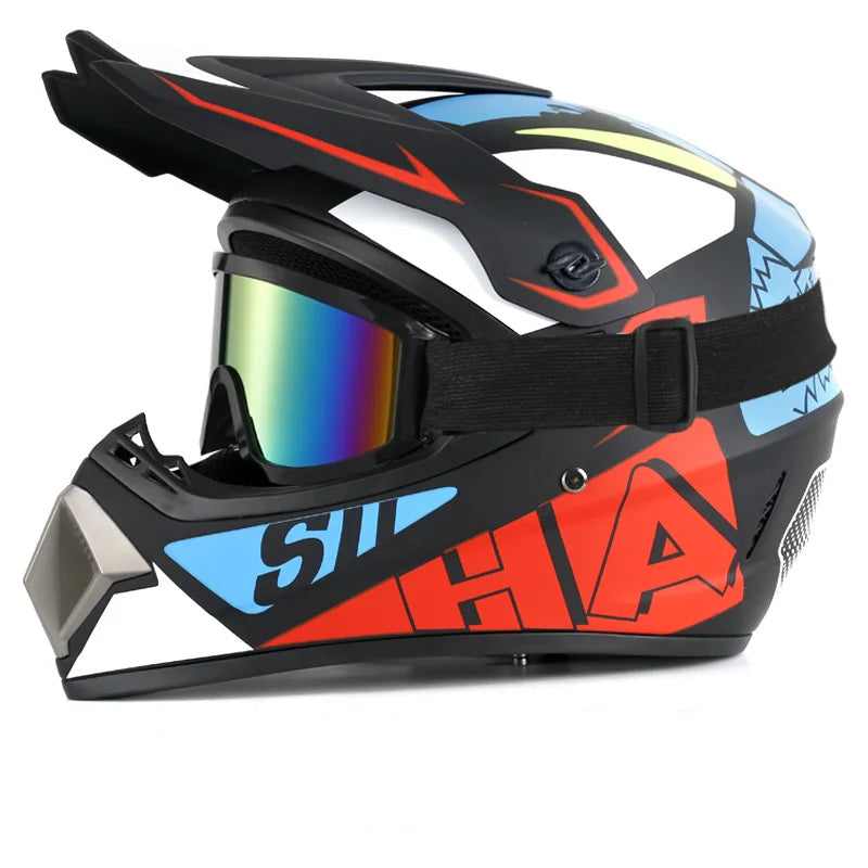 Casque moto cross adulte - Helmetix SPX 95