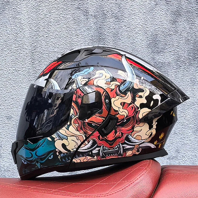 Casque moto modulable avec intercom intégré - Helmetix OKM 410