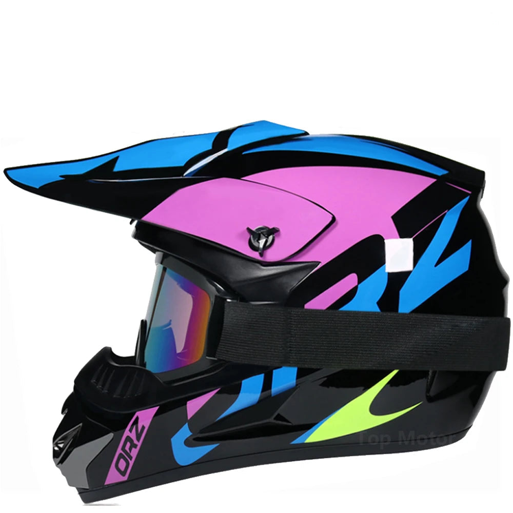 Casque moto cross adulte - Helmetix SPX 95