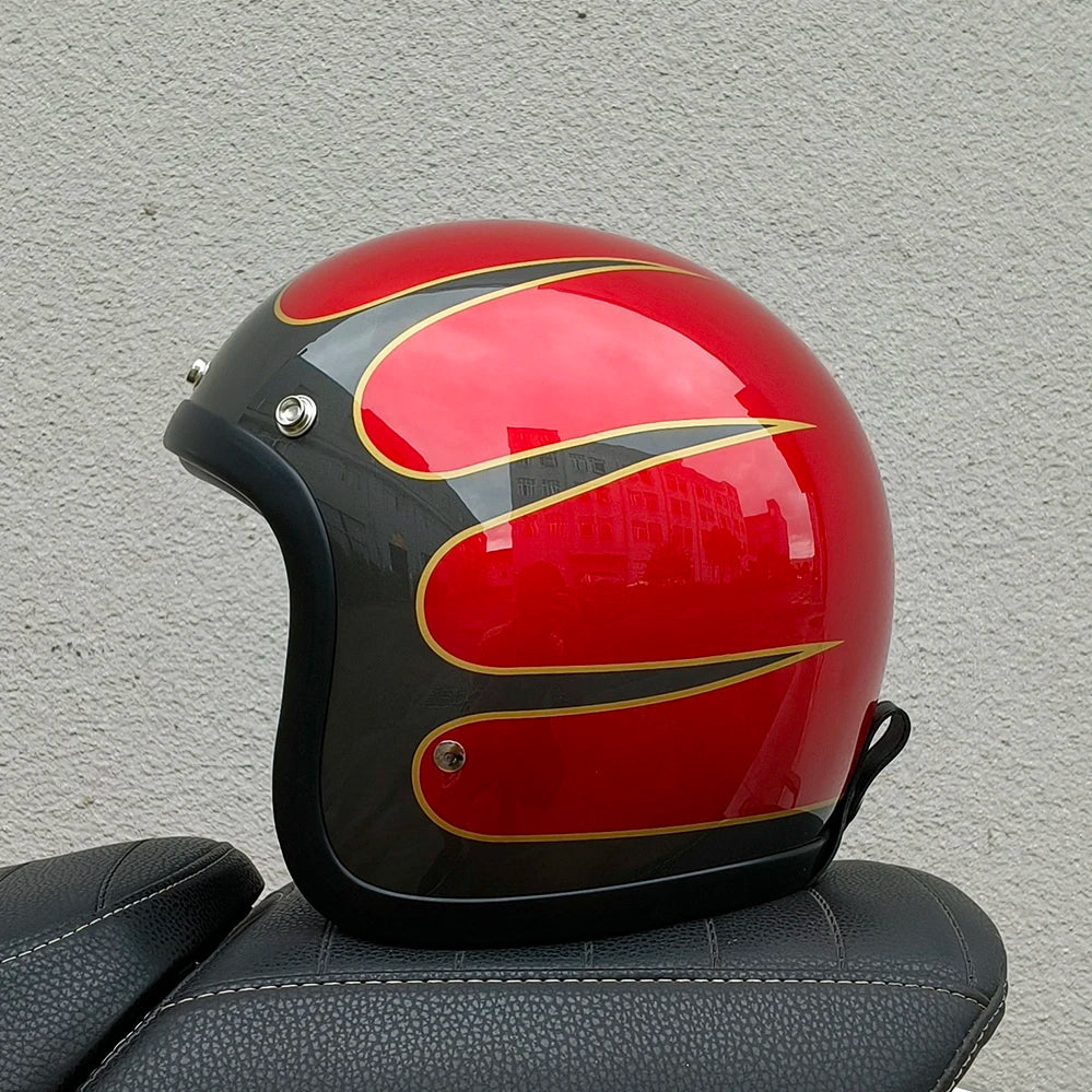 Casque moto style vintage - Helmetix TM 700