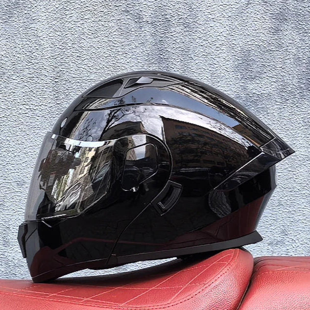Casque moto modulable avec intercom intégré - Helmetix OKM 410