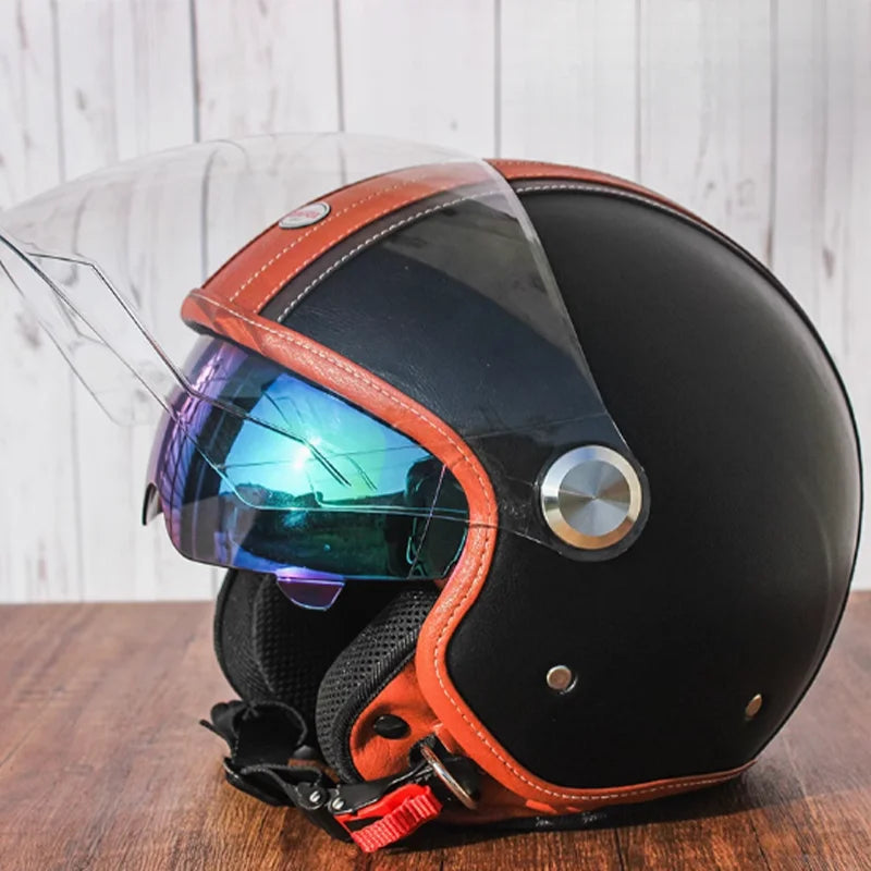 Casque jet moto femme - Helmetix LT 7820