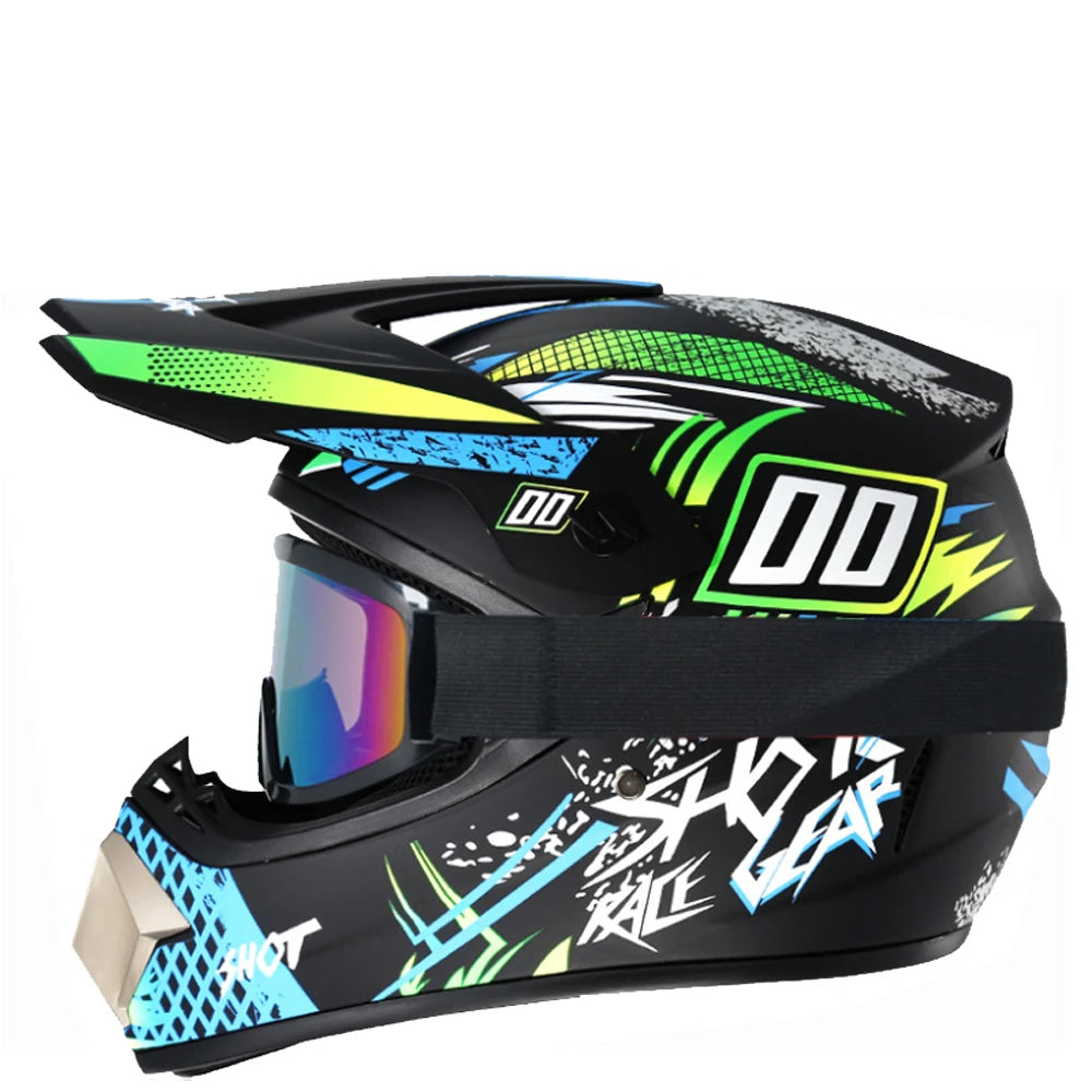 Casque moto cross adulte - Helmetix SPX 95