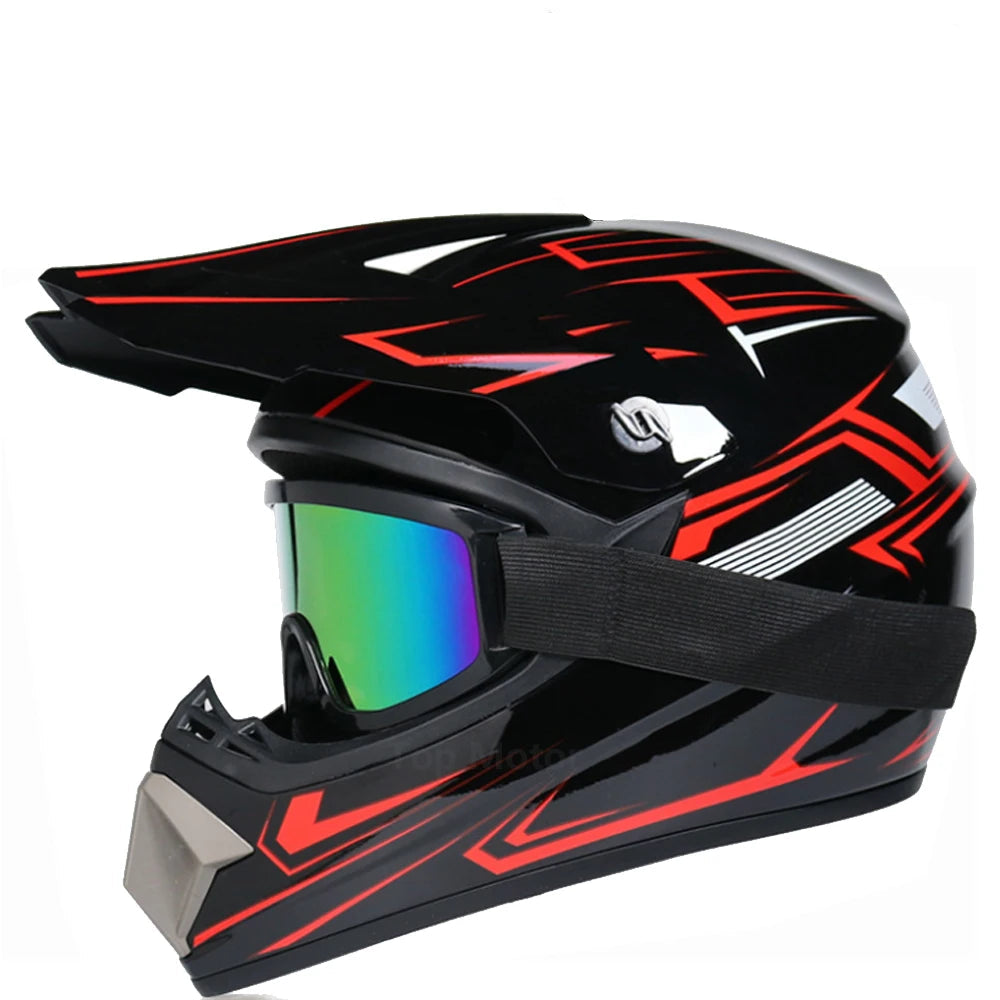 Casque moto cross adulte - Helmetix SPX 95