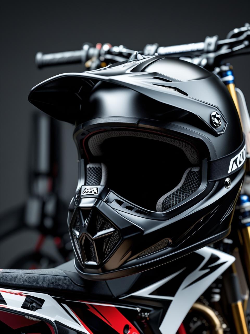 Casque moto cross