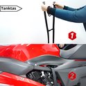 Sacoche pour réservoir moto (selle) - Helmetix HYP 43