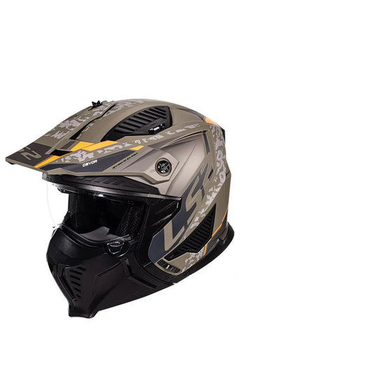 Casque moto cross avec visière - LS2 OF606