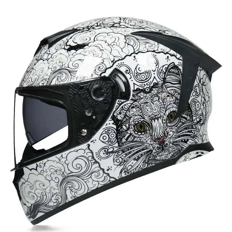 Casque moto femme intégral - Helmetix MX 450