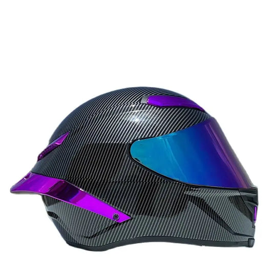 Casque moto intégral carbone - Helmetix VIG 100