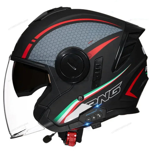 Casque moto jet bluetooth - Helmetix PSP 26