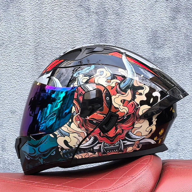 Casque moto modulable avec intercom intégré - Helmetix OKM 410