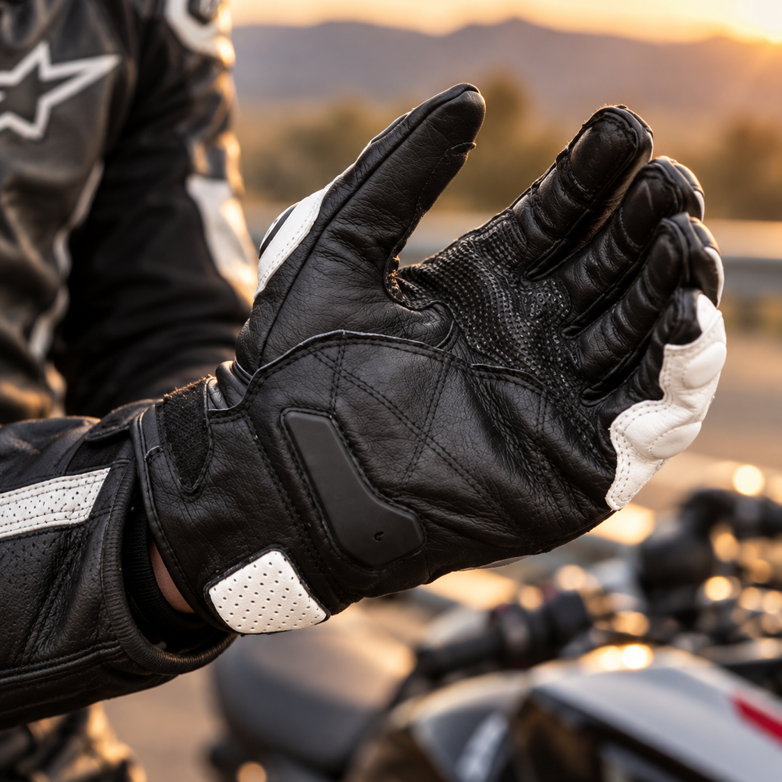 Gant moto homologué quatre saison  - MOL 65