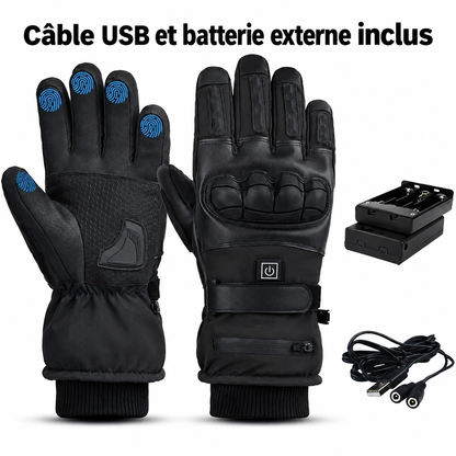 Gant chauffant moto hiver - HOP 54