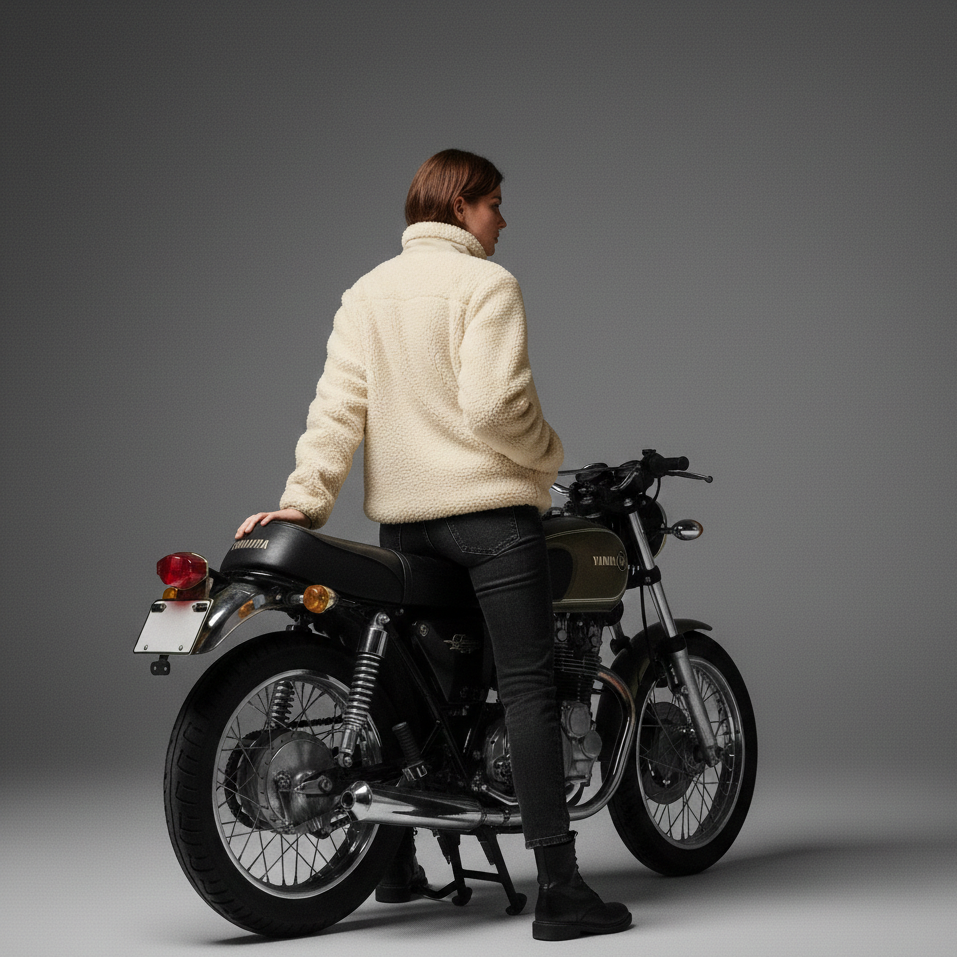 blouson moto femme textile - helmetix LMN 693