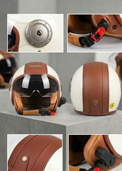 casque moto intercom / Vintage - helmetix BGX 986