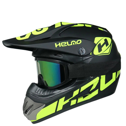 Casque moto cross enfant 10 ans / 8 ans - Helmetix RDX 69
