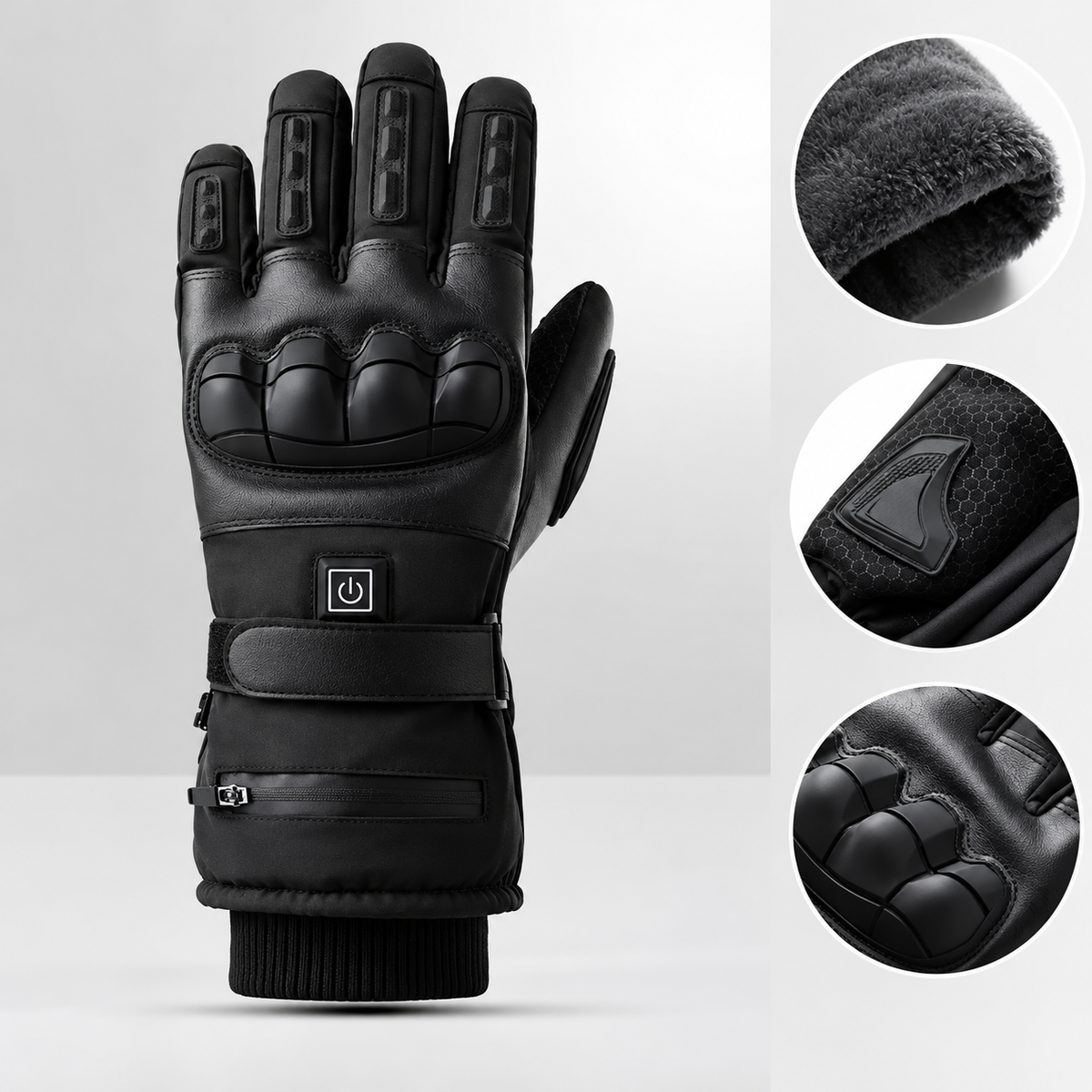 Gant chauffant moto hiver - HOP 54