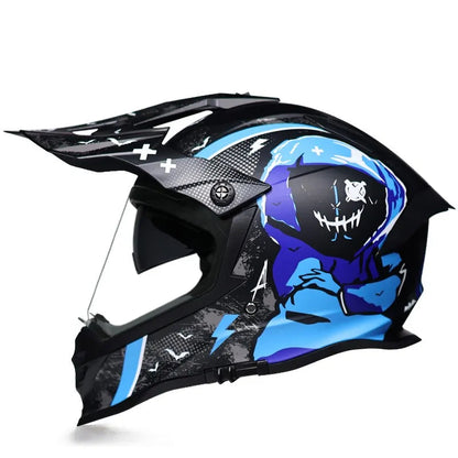 Casque moto cross femme - Helmetix LX 54