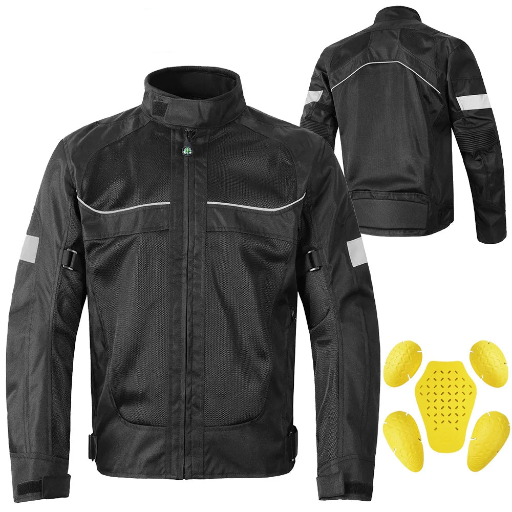 veste moto été homme (ECE) - HELMETIX TPO 236