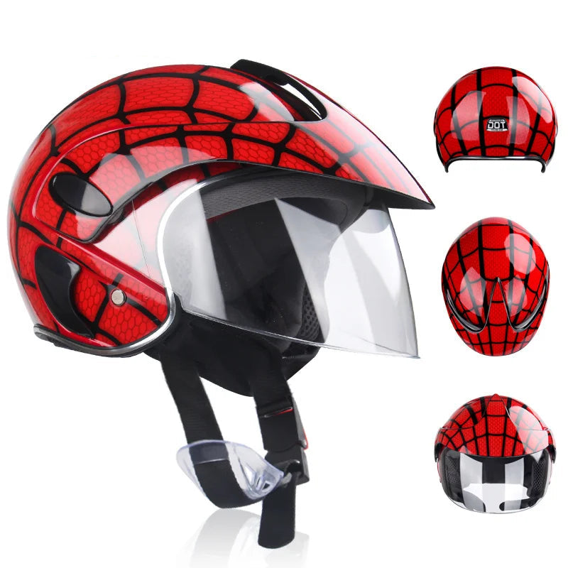 Casque moto enfant 3 ans - Helmetix SNB 26