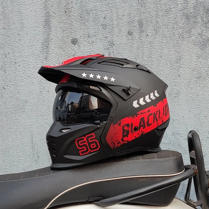 Casque moto vintage integral - Helmetix IPLM 56