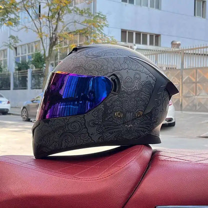Casque moto femme intégral - Helmetix MX 450