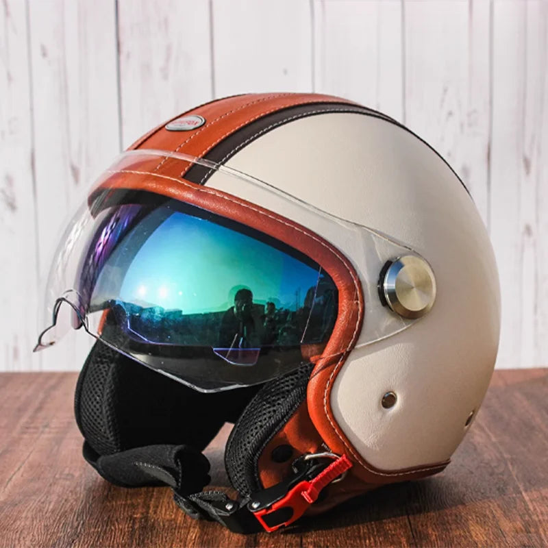Casque jet moto femme - Helmetix LT 7820