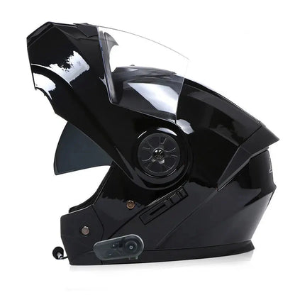 Casque moto modulable bluetooth - Helmetix B10