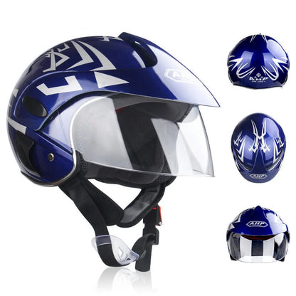 Casque moto enfant 3 ans - Helmetix SNB 26