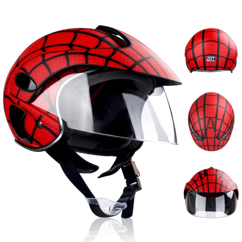 Casque moto enfant 3 ans - Helmetix SNB 26