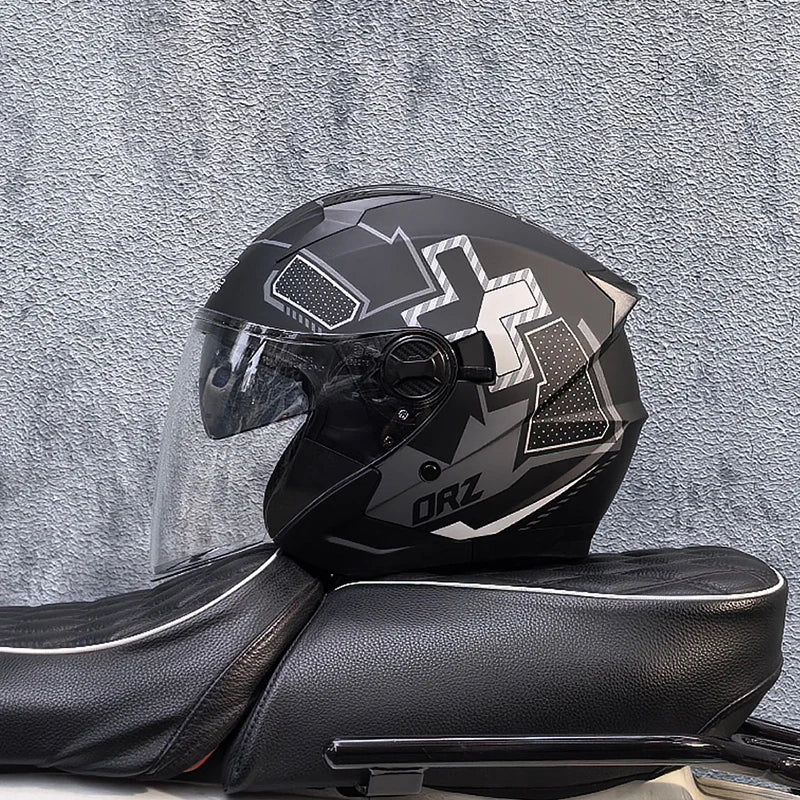 Casque moto jet homme - Helmetix PS 98