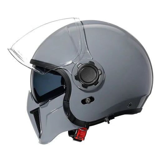 Casque moto vintage modulable - Helmetix CYB 1898