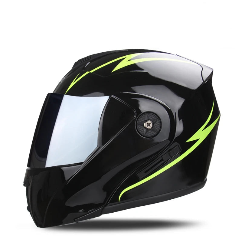 Casque moto blanc modulable - Helmetix WX 99