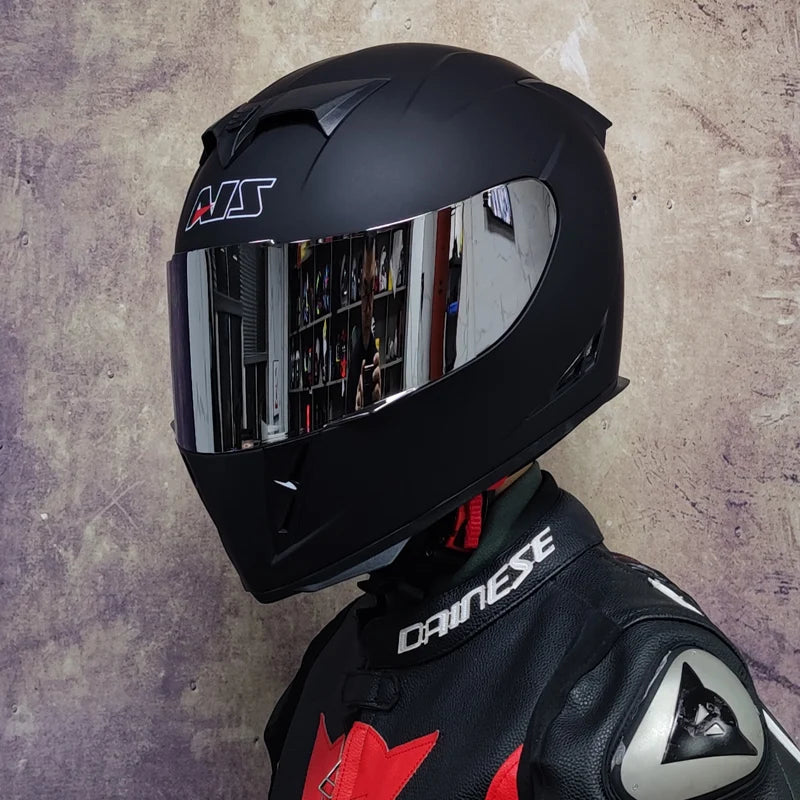 Casque intégral pour moto - Helmetix MX 254