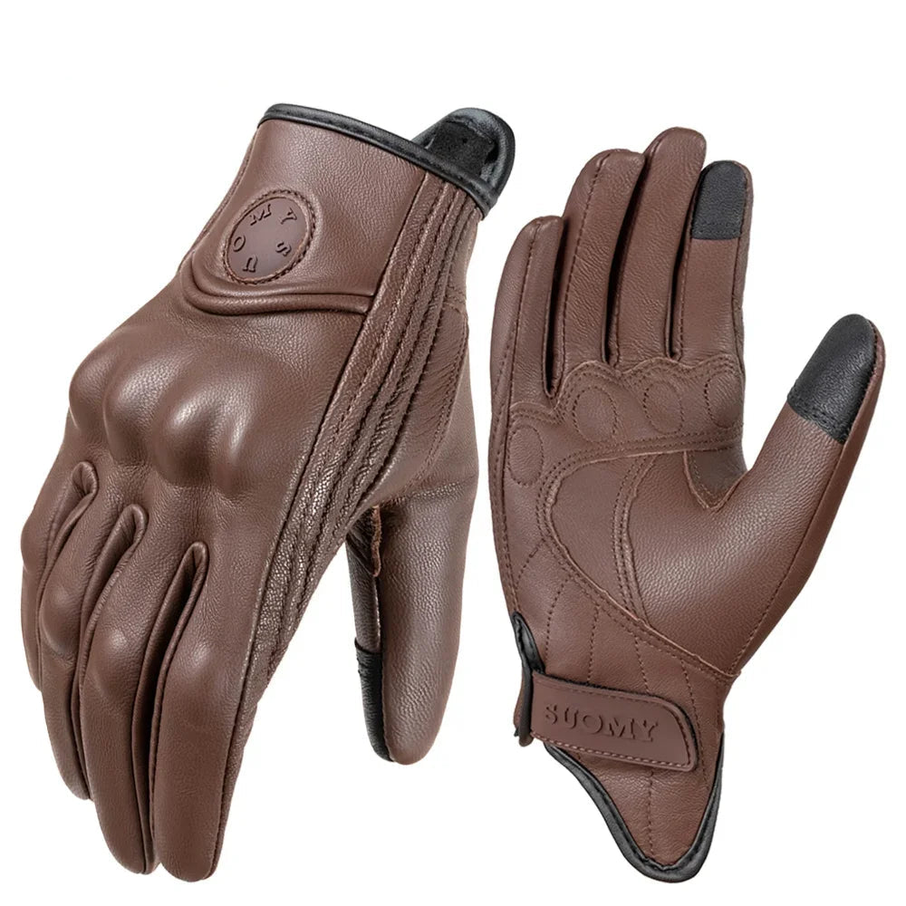 Gant moto cuir homme et femme  - CQR 87