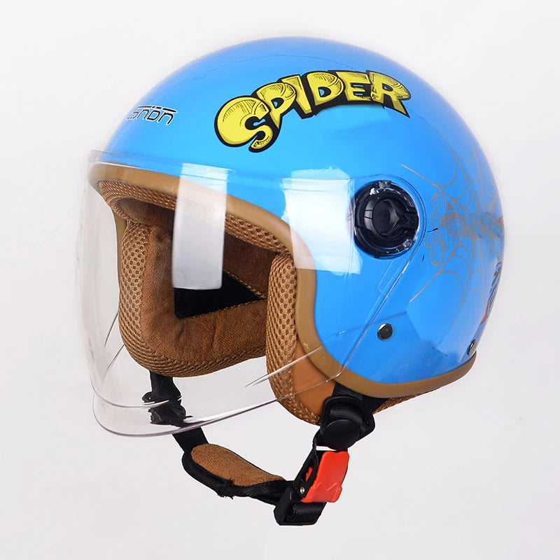 Casque moto enfant 4 ans / 5 ans / 6 ans - Helmetix BD 78