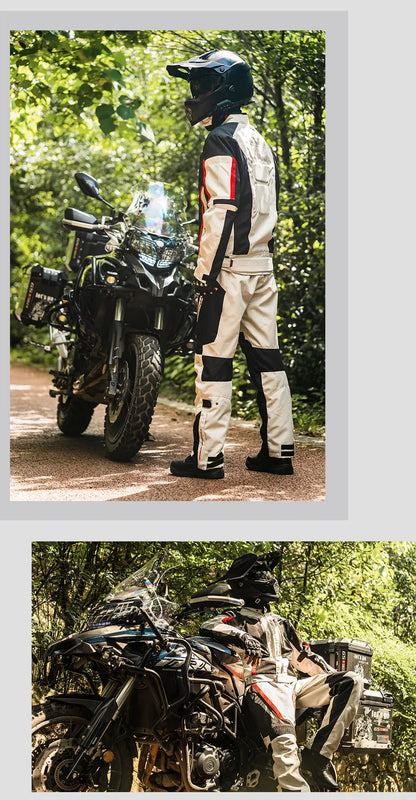 blouson hiver homme moto (protection) - helmetix HJK 168