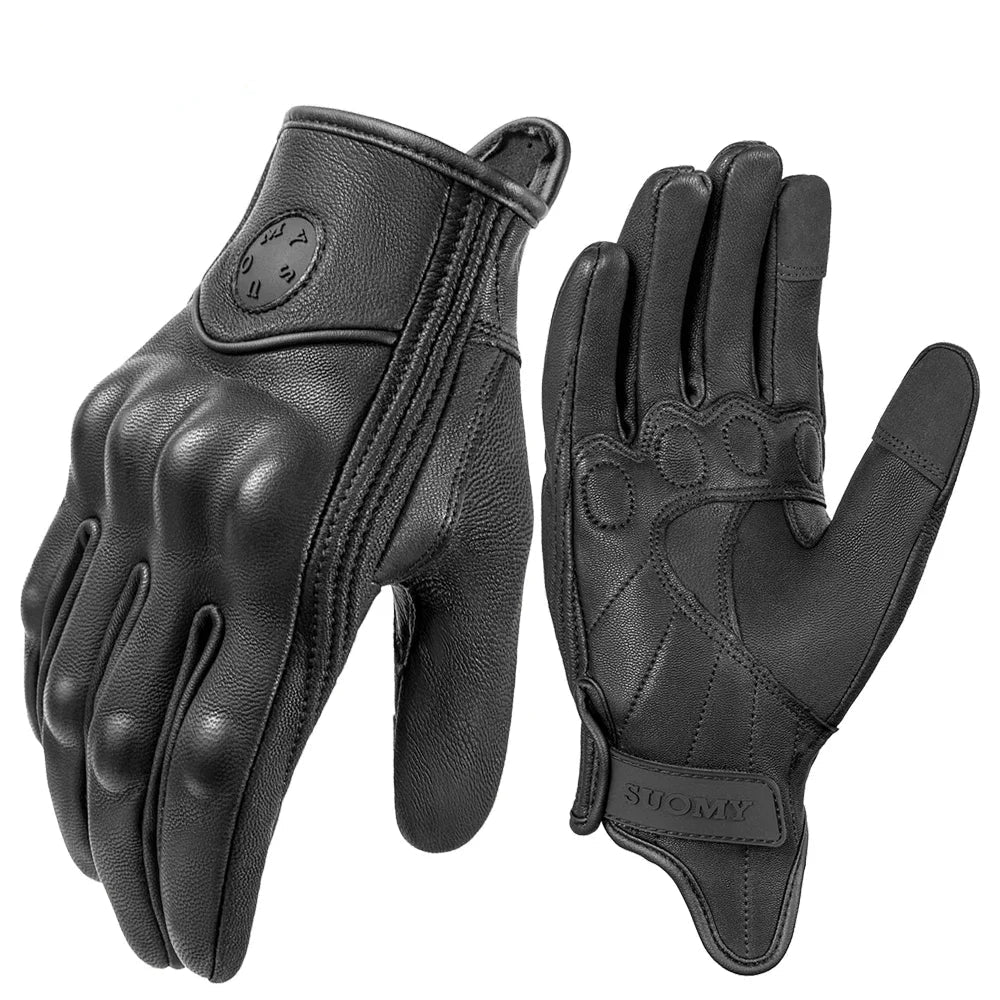 Gant moto cuir homme et femme  - CQR 87
