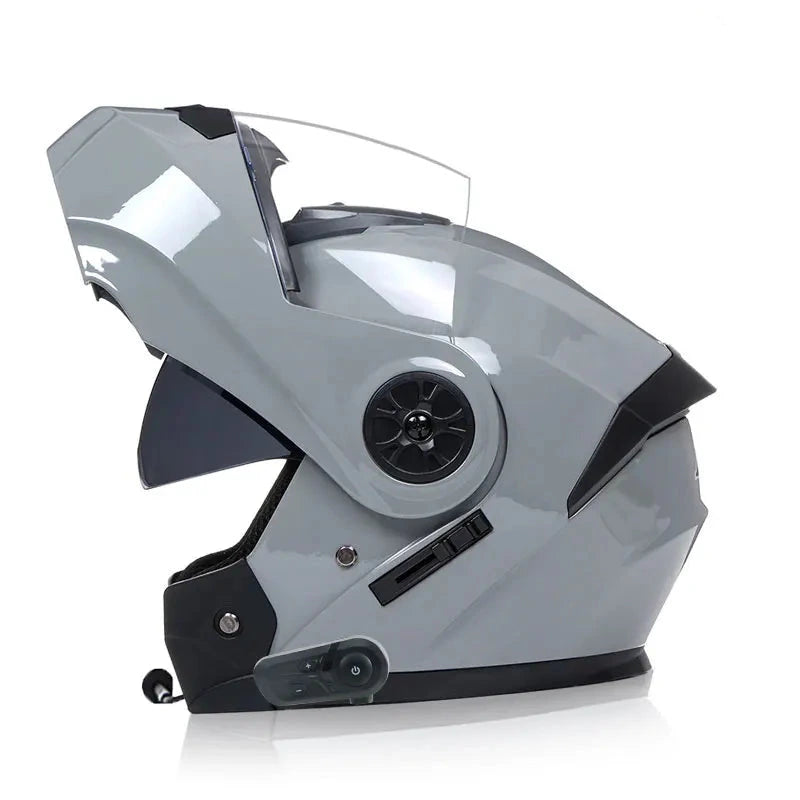 Casque moto modulable bluetooth - Helmetix B10