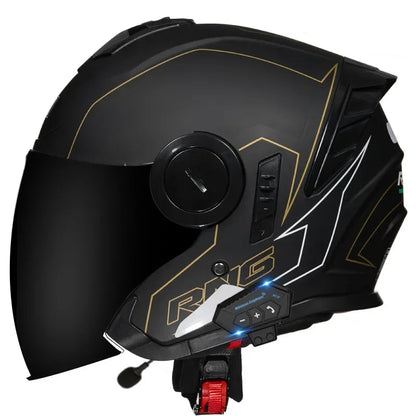 Casque moto jet bluetooth - Helmetix PSP 26