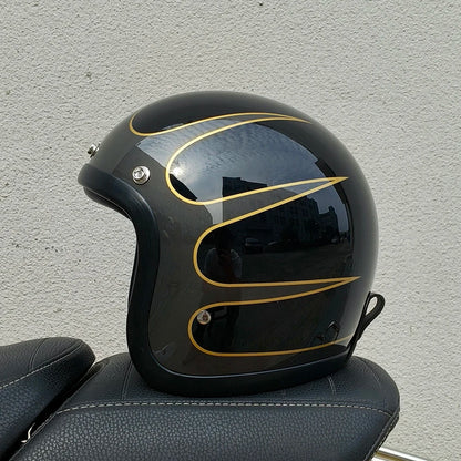 Casque moto style vintage - Helmetix TM 700