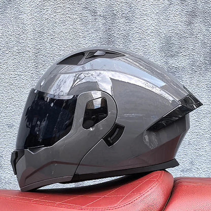 Casque moto modulable avec intercom intégré - Helmetix OKM 410