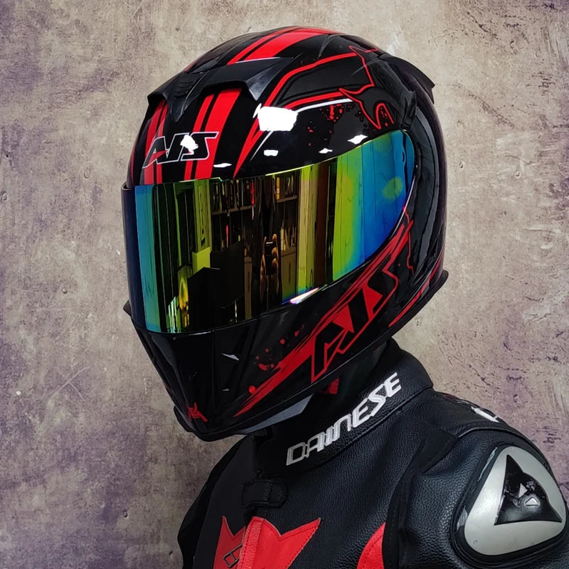 Casque intégral pour moto - Helmetix MX 254