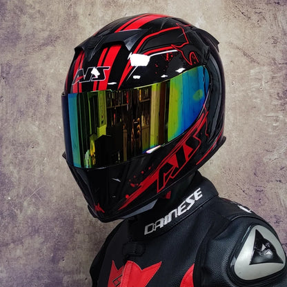 Casque intégral pour moto - Helmetix MX 254