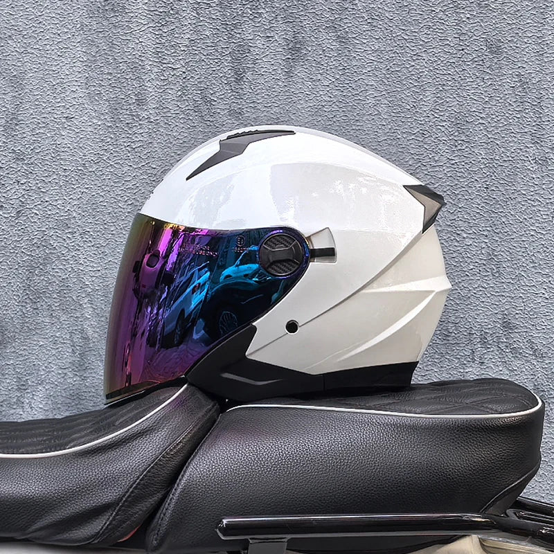Casque moto jet homme - Helmetix PS 98