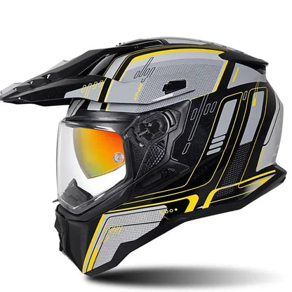 Casque moto cross homologué - Helmetix LXM 76