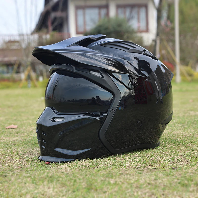 Casque moto cross vintage - HELMETIX VIX 1475