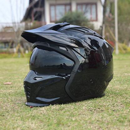 Casque moto cross vintage - HELMETIX VIX 1475