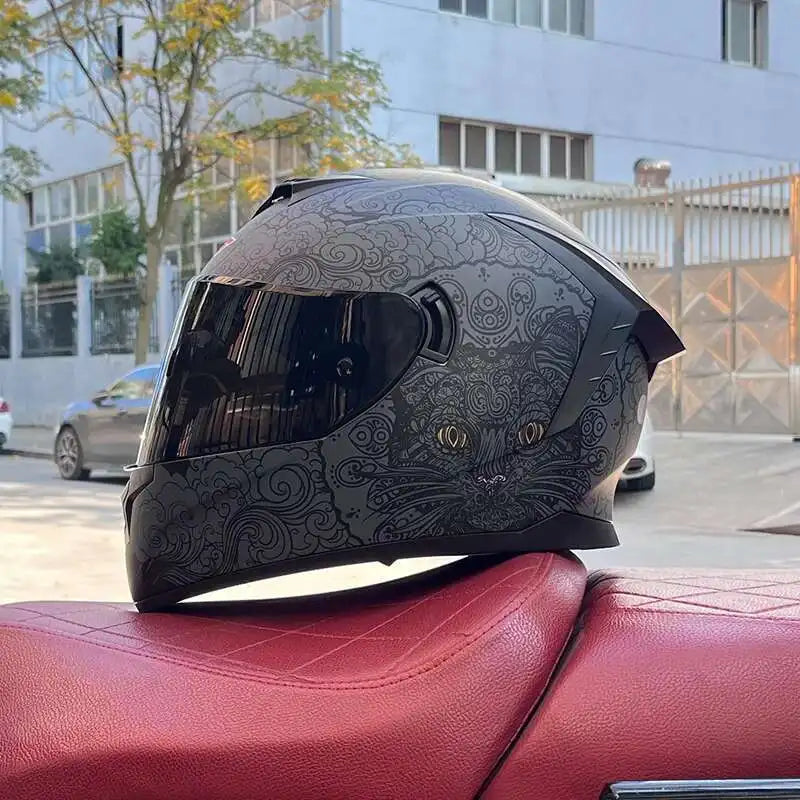 Casque moto femme intégral - Helmetix MX 450