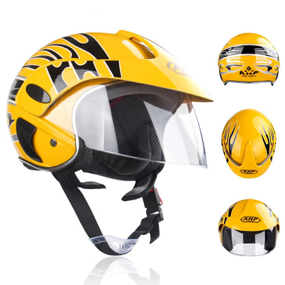Casque moto enfant 3 ans - Helmetix SNB 26